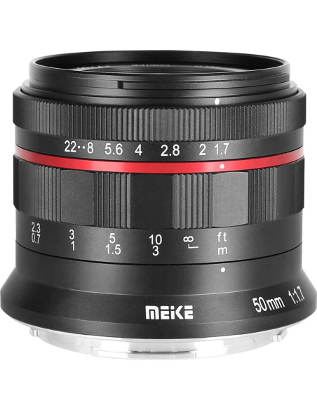 Lente Prime Meike 50mm F1.7 Manual para Nikon Z Lente Prime Meike 50mm F1.7 Manual para Nikon Z