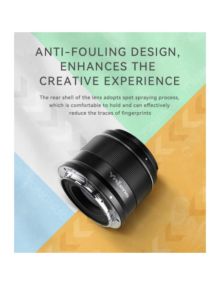 Lente YONGNUO YN50mm F1.8Z DA DSM para Nikon Z APS-C Lente YONGNUO YN50mm F1.8Z DA DSM para Nikon Z APS-C