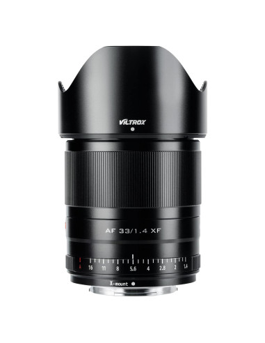 Lente VILTROX 33mm F1.4 para Fujifilm X-Mount Autoenfoque