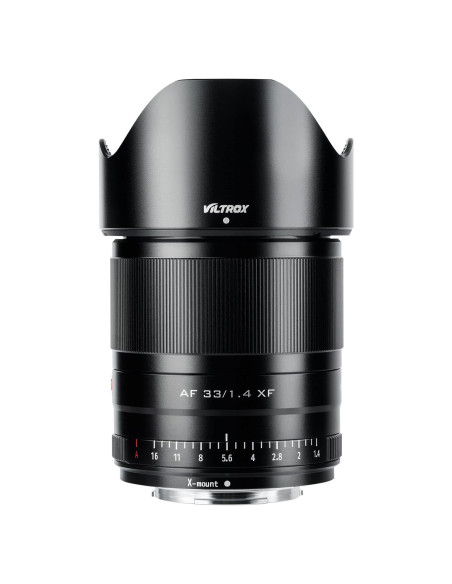 Lente VILTROX 33mm F1.4 para Fujifilm X-Mount Autoenfoque