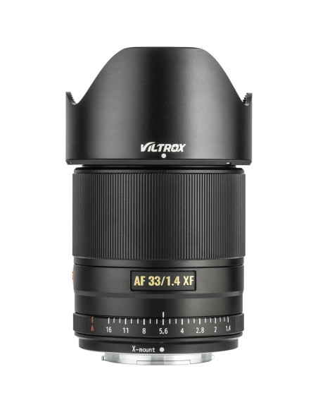 Lente VILTROX 33mm F1.4 para Fujifilm X-Mount Autoenfoque