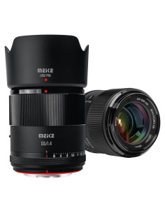 Lente Meike 55mm f/1.4 APS-C para cámaras Sony E-Mount
