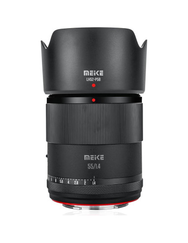 Lente Meike 55mm f/1.4 APS-C para cámaras Sony E-Mount