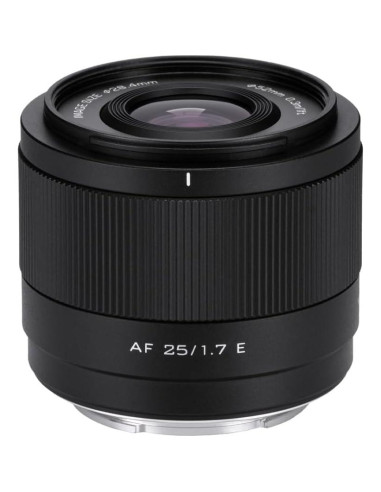 Lente VILTROX 25mm F1.7 E-Mount para cámaras Sony