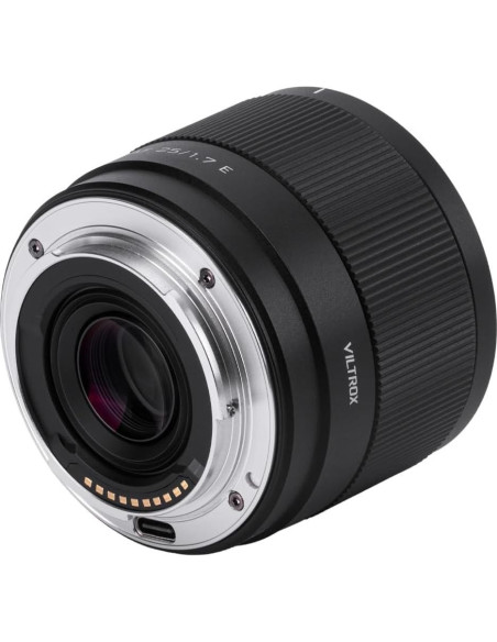 Lente VILTROX 25mm F1.7 E-Mount para cámaras Sony