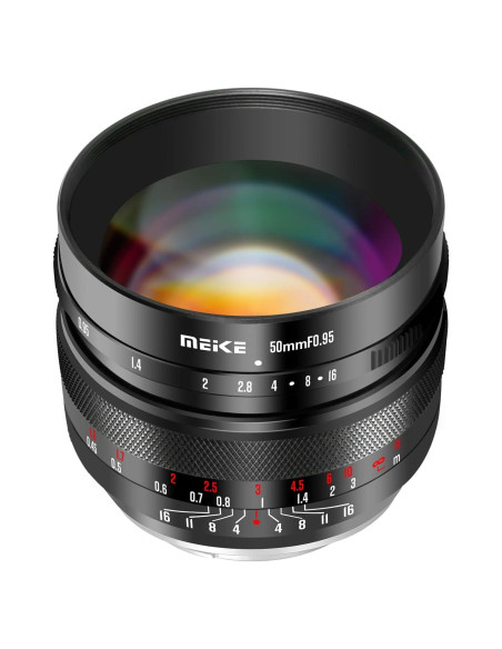 Lente Meike 50mm f0.95 Manual para Canon EF-M APS-C Lente Meike 50mm f0.95 Manual para Canon EF-M APS-C