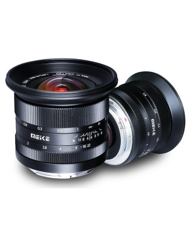 Lente Gran Angular Meike 12mm f2.0 Manual para Sony APS-C