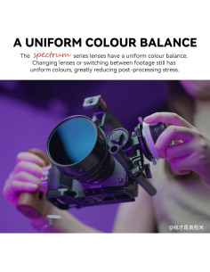 Lente Cine 35mm T2.0 7artisans para Canon R - Enfoque Manual 2