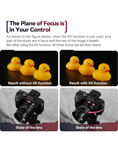 Lente Manual Inclinable TTArtisan 50mm F1.4 para Nikon Z