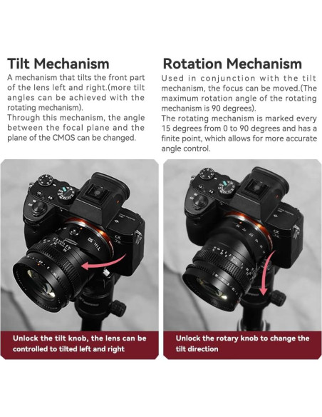 Lente Manual Inclinable TTArtisan 50mm F1.4 para Nikon Z