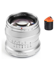 Lente TTArtisan 50mm F1.2 Manual para Sony Montura E