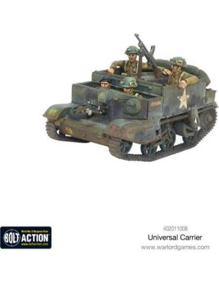 Kit de Modelo Warlord Universal Carrier 1:56 Sin Pintar Kit de Modelo Warlord Universal Carrier 1:56 Sin Pintar