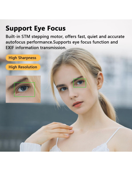 Lente VILTROX 85mm f/1.8 Montura E para Cámaras Sony