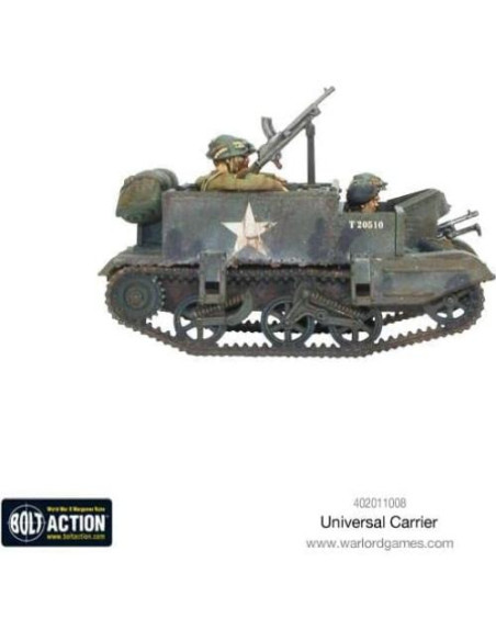 Kit de Modelo Warlord Universal Carrier 1:56 Sin Pintar Kit de Modelo Warlord Universal Carrier 1:56 Sin Pintar