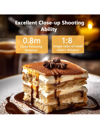 Lente VILTROX 85mm f/1.8 Montura E para Cámaras Sony