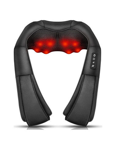 Masajeador de Cuello iKristin con Calor y Shiatsu 3D