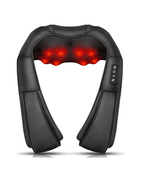 Masajeador de Cuello iKristin con Calor y Shiatsu 3D