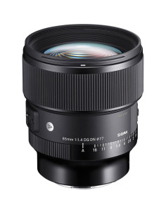 Lente Sigma 85mm f/1.4 DG DN Art para Sony E + Kit de Filtros 77mm 2