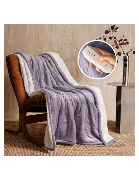 Manta Calentada JET'S HOME 127x152 cm - Eléctrica Lavable