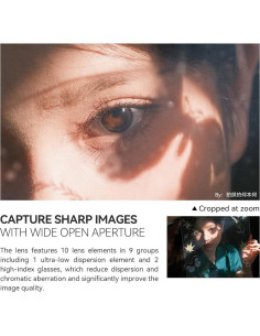 Lente TTArtisan 56mm F1.8 Autofocus para Nikon Z - Negro 2