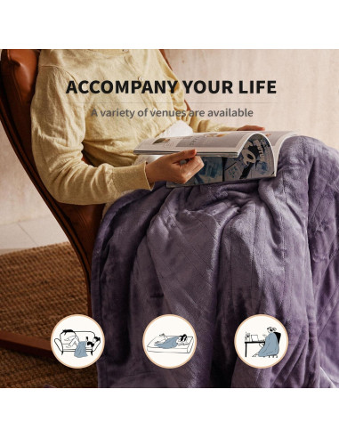 Manta Calentada JET'S HOME 127x152 cm - Eléctrica Lavable