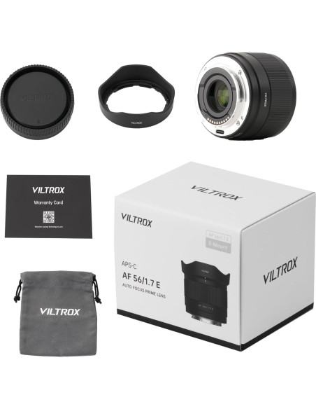 Lente Viltrox 56mm F1.7 para Sony E - Enfoque Automático