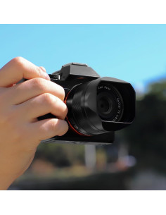 Sombrero de lente Haoge LH-RX1B para Sony RX1/RX1R/RX1RII 2