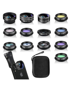 Kit de Lentes para Cámara de Teléfono Godefa 13 Piezas