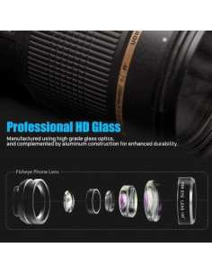 Kit de Lentes para Cámara de Teléfono Godefa 13 Piezas 2