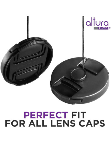 Correa para Tapas de Lente Altura Photo - Soporte Universal DSLR