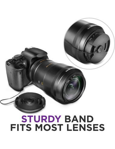 Correa para Tapas de Lente Altura Photo - Soporte Universal DSLR
