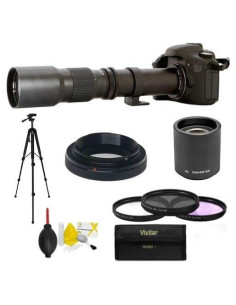 Lente Telephoto Profesional HD 500-1000mm para Nikon