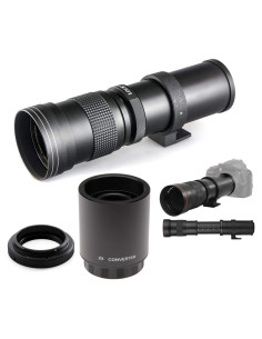 Lente Telefoto Manual 420-800mm f/8-16 para Nikon DSLR