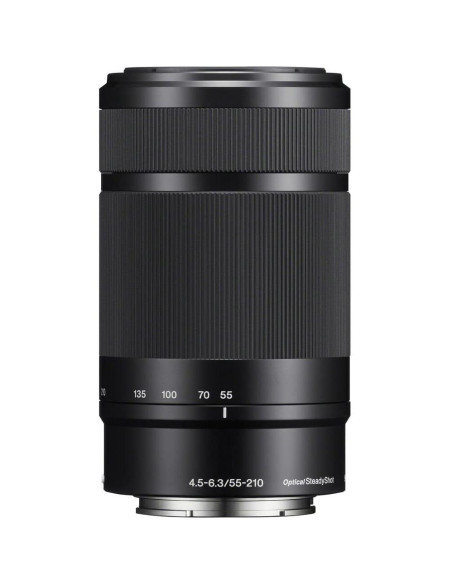 Lente Sony E 55-210mm f/4.5-6.3 OSS + Kit Accesorios Completo