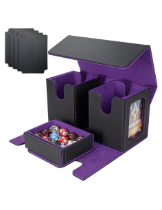 Caja de Almacenamiento de Cartas AFIING Commander - 220 Cartas