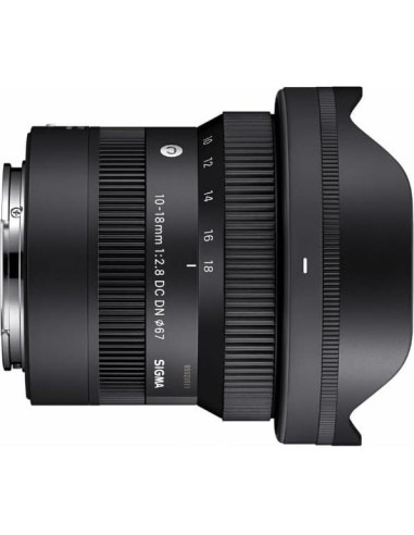 Lente Gran Angular Zoom SIGMA 10-18mm F2.8 DC DN Sony E