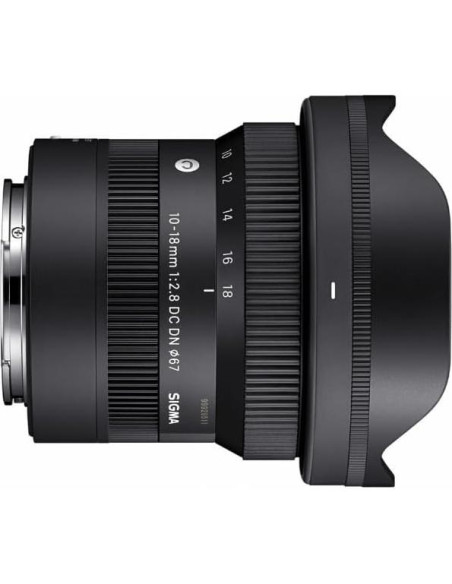 Lente Gran Angular Zoom SIGMA 10-18mm F2.8 DC DN Sony E Lente Gran Angular Zoom SIGMA 10-18mm F2.8 DC DN Sony E
