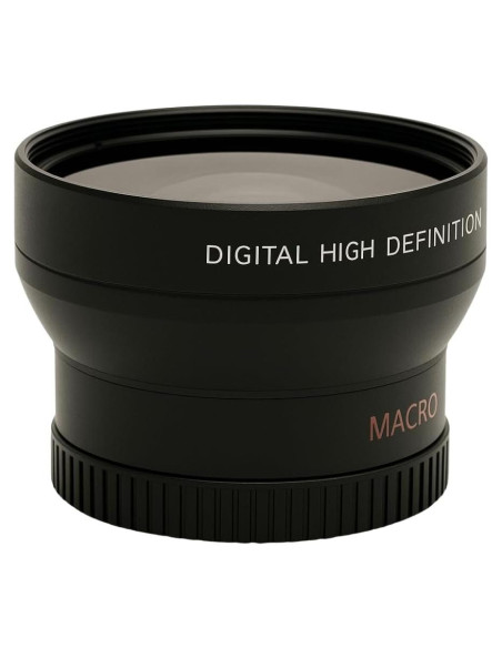 Lente Telefoto 2X 37mm Alta Definición para Cámaras Canon Nikon