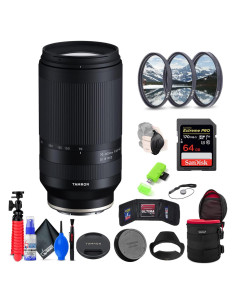 Lente Tamron 70-300mm f/4.5-6.3 Di III RXD para Sony E + Accesorios