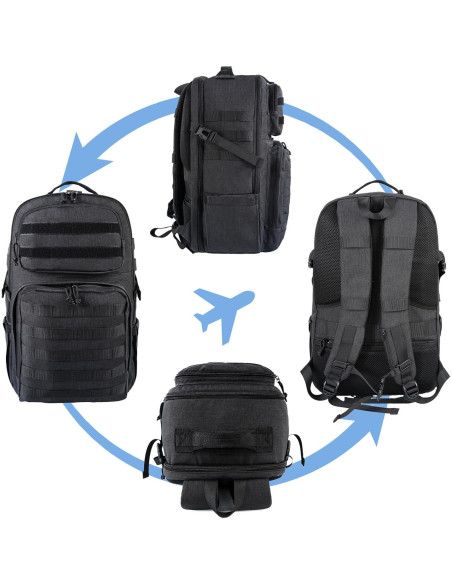 Mochila MATEIN para Laptop 17" Resistente al Agua 32L