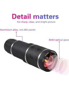 Kit de Lentes de Cámara Mocalaca para Teléfono - 5 Lentes y Accesorios 2