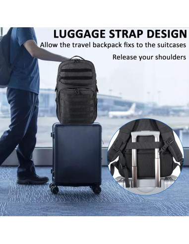 Mochila MATEIN para Laptop 17" Resistente al Agua 32L