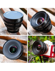 Lente Cine 7Artisans 12mm T2.9 Gran Apertura APS-C 2