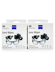 Toallitas de limpieza ZEISS 120 unidades - Sin rayas y seguras