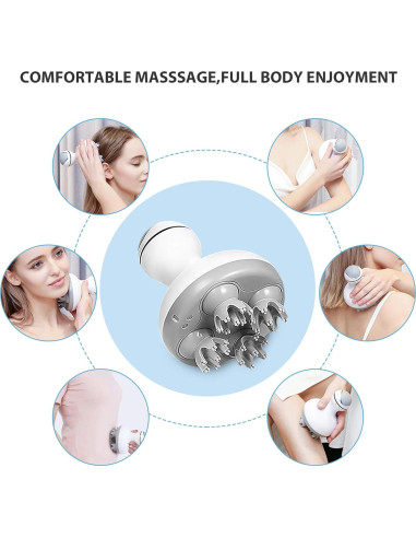 Masajeador Eléctrico COMFIER CF-4902-DE Inalámbrico 84 Nodos