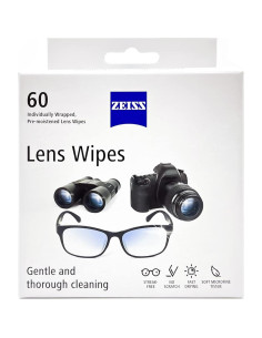 Toallitas de limpieza ZEISS 120 unidades - Sin rayas y seguras 2