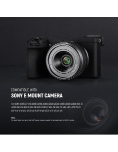 Lente Autofoco NEEWER LS-50 F2.8 para Cámaras Sony E Mount 2