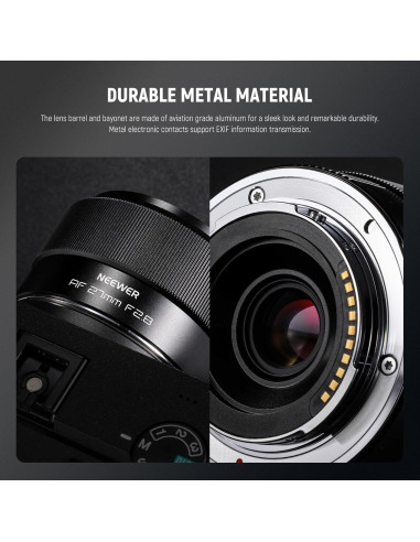 Lente Autofoco NEEWER LS-50 F2.8 para Cámaras Sony E Mount