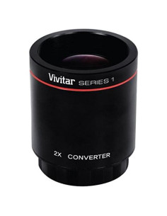 Convertidor Telefoto 2X Vivitar T-Mount para Lentes 420-800mm