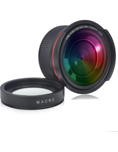 Lente Ojo de Pez Gran Angular 52mm PowerTrust para DSLR Nikon 2